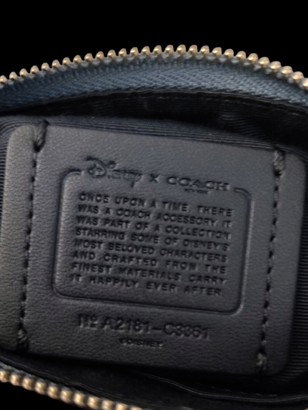 Coach x Disney Cinderella Wristlet - Picture 4 of 8